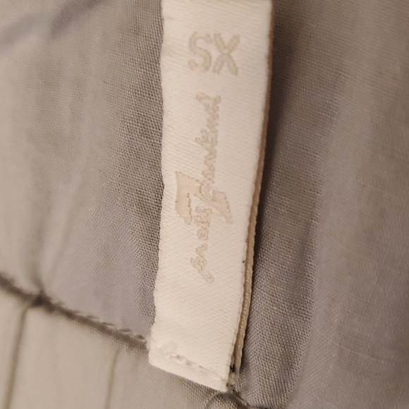 7 For All Mankind 7FAMK Blue Ruffled Sleeveless Blouse XS - Picture 6 of 7